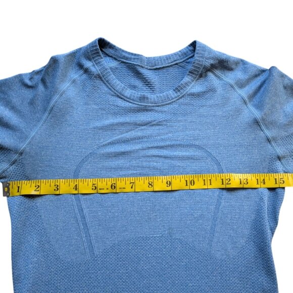 Lululemon Run: Swiftly Tech Long Sleeve Limitless Blue Rel: 1/13 Women's size 4 - Picture 14 of 16